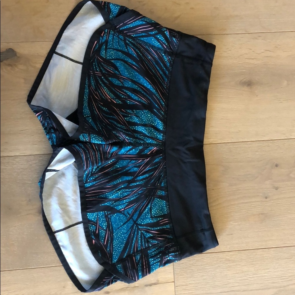 Lululemon spew-up shorts